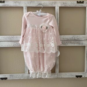 Edgehill Collection light pink baby dress